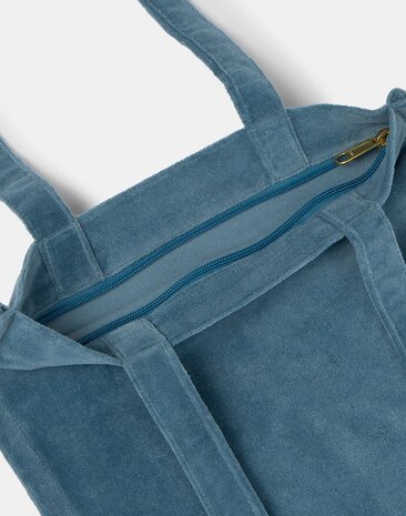 Natura - Tote Bag - Velvet - Ramayan - Navy