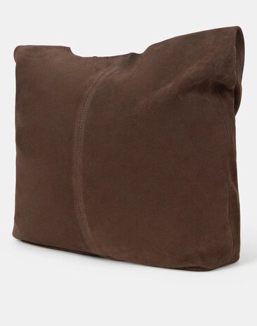 Natura - Leer - Tote Bag - Chocolade