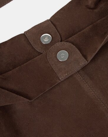 Natura - Leer - Tote Bag - Chocolade