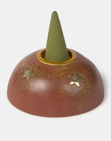 Natura - Wierookkegel met houder - Mogra