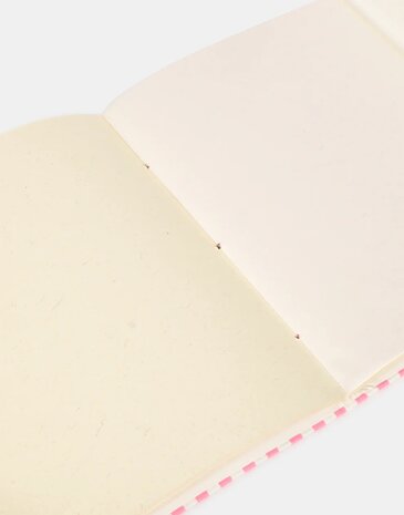 Natura - Fotoboek - Stof - Roze strepen