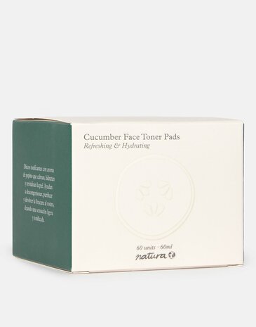 Natura - Komkommer & groene thee patches - 60 stuks