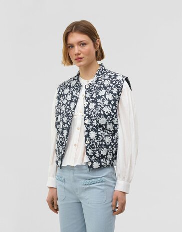Natura - Laura gilet - navy