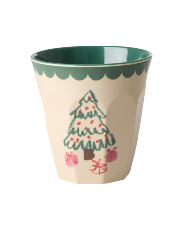 Rice - Melamine Cup - medium - Christmas