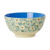 Melamine Kom -  Medium - Mint - Summer Bloom print
