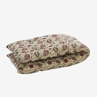 Madame Stoltz - matraskussen 45 x 125 - zand - rood - groen 