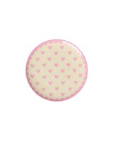 Rice - Melamine taartbord - roze - hartjes - klein