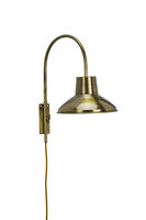 Madam Stoltz - metalen wandlamp - brass