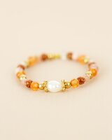 My Heritage - ring - HEALING - sandstone /pearl