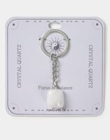 Natura - Sleutelhanger - Balans - Bergkristal