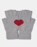 Natura - Handschoen - Grijs - Hart