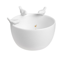 Rader - Porseleinen kom vogel