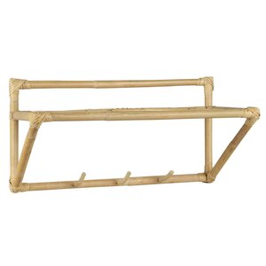 IB Laursen - Hook rack 3 hooks- Rattan